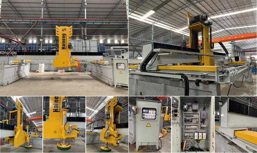 Bridge Double Directions Block Cutting Machine