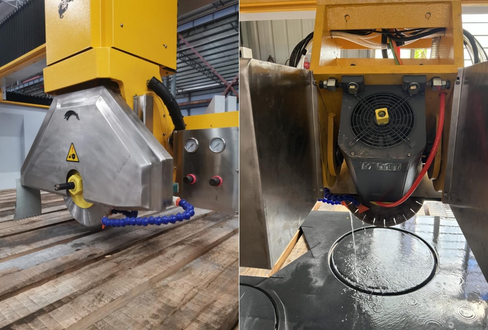 ESA Five Axis CNC Bridge Saw