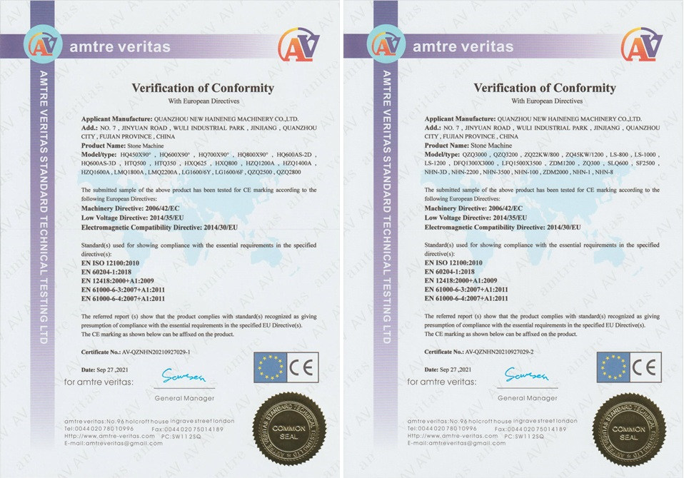 Verificación de conformidad